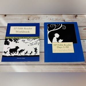 EP Fifth Reader Workbook and Days 1-90 Set Easy Peasy All-in-One Curriculum